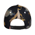 Watercolor Virgo Zodiac Sign Print Baseball Cap