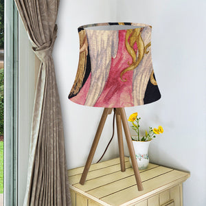 Watercolor Virgo Zodiac Sign Print Bell Lamp Shade