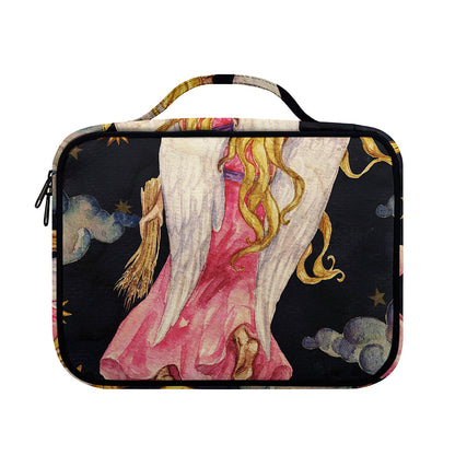 Watercolor Virgo Zodiac Sign Print Briefcase Bible Bag
