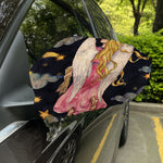 Watercolor Virgo Zodiac Sign Print Car Side Mirror Covers