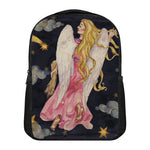 Watercolor Virgo Zodiac Sign Print Casual Backpack