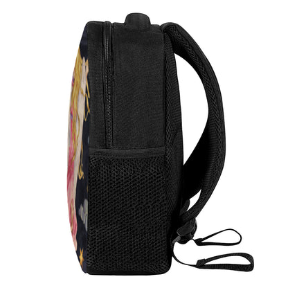 Watercolor Virgo Zodiac Sign Print Casual Backpack