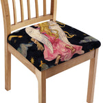 Watercolor Virgo Zodiac Sign Print Chair Cushion Cover