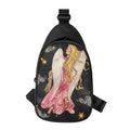 Watercolor Virgo Zodiac Sign Print Sling Bag