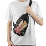Watercolor Virgo Zodiac Sign Print Chest Bag