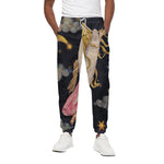 Watercolor Virgo Zodiac Sign Print Cotton Pants