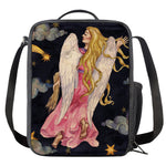 Watercolor Virgo Zodiac Sign Print Crossbody Lunch Bag