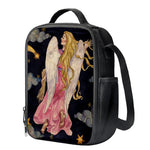 Watercolor Virgo Zodiac Sign Print Crossbody Lunch Bag