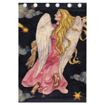 Watercolor Virgo Zodiac Sign Print Curtain