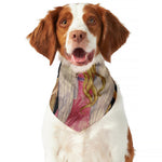 Watercolor Virgo Zodiac Sign Print Dog Bandana