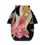 Watercolor Virgo Zodiac Sign Print Dog Zip Up Hoodie