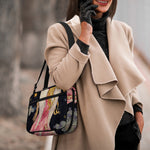 Watercolor Virgo Zodiac Sign Print Double Strap Bible Bag