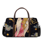 Watercolor Virgo Zodiac Sign Print Duffle Bag