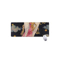 Watercolor Virgo Zodiac Sign Print Extended Mouse Pad