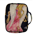 Watercolor Virgo Zodiac Sign Print Front Pocket Bible Bag