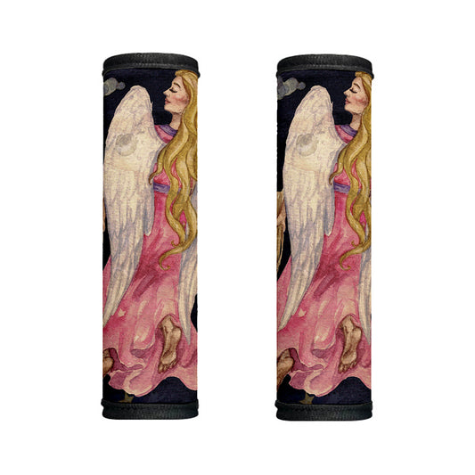 Watercolor Virgo Zodiac Sign Print Handle Covers