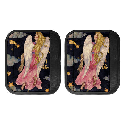 Watercolor Virgo Zodiac Sign Print Handle Covers