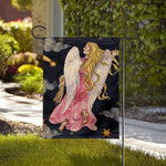 Watercolor Virgo Zodiac Sign Print House Flag