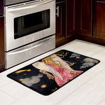Watercolor Virgo Zodiac Sign Print Kitchen Mat