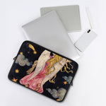 Watercolor Virgo Zodiac Sign Print Laptop Sleeve