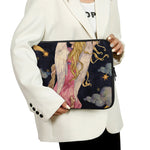 Watercolor Virgo Zodiac Sign Print Laptop Sleeve