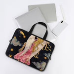 Watercolor Virgo Zodiac Sign Print Laptop Sleeve With Handle