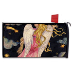 Watercolor Virgo Zodiac Sign Print Mailbox Cover