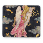 Watercolor Virgo Zodiac Sign Print Mouse Pad