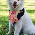 Watercolor Virgo Zodiac Sign Print Over The Collar Dog Bandana