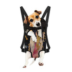 Watercolor Virgo Zodiac Sign Print Pet Carrier Backpack