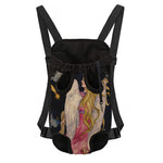 Watercolor Virgo Zodiac Sign Print Pet Carrier Backpack