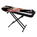 Watercolor Virgo Zodiac Sign Print Piano Keyboard Cover