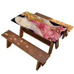 Watercolor Virgo Zodiac Sign Print Picnic Table Cover