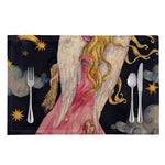 Watercolor Virgo Zodiac Sign Print Placemat