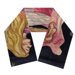 Watercolor Virgo Zodiac Sign Print Scarf
