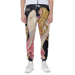 Watercolor Virgo Zodiac Sign Print Scuba Joggers