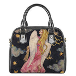 Watercolor Virgo Zodiac Sign Print Shoulder Handbag