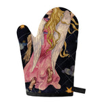Watercolor Virgo Zodiac Sign Print Single Oven Mitt