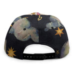 Watercolor Virgo Zodiac Sign Print Snapback Cap