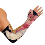 Watercolor Virgo Zodiac Sign Print Sun Protection Arm Sleeves