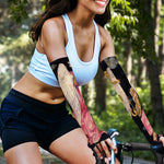 Watercolor Virgo Zodiac Sign Print Sun Protection Arm Sleeves