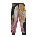 Watercolor Virgo Zodiac Sign Print Sweatpants