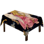 Watercolor Virgo Zodiac Sign Print Tablecloth