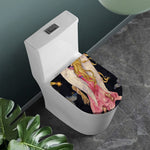 Watercolor Virgo Zodiac Sign Print Toilet Lid Cover