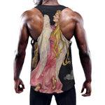 Watercolor Virgo Zodiac Sign Print Training Tank Top