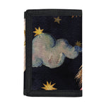 Watercolor Virgo Zodiac Sign Print Trifold Wallet