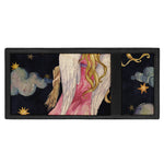 Watercolor Virgo Zodiac Sign Print Trifold Wallet