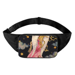 Watercolor Virgo Zodiac Sign Print Waist Bag