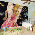 Watercolor Virgo Zodiac Sign Print Wall Sticker