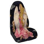 Watercolor Virgo Zodiac Sign Print Waterproof Car Seat Cover